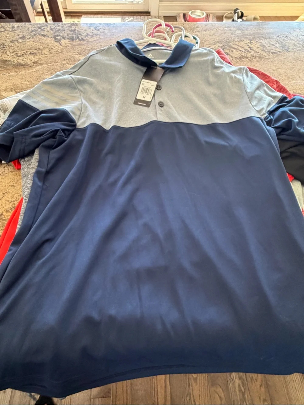 Bundle of 10 Men’s Medium Golf Polos.  Some new and others gently used branded